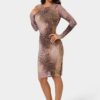 bebe1280_leopard_2_442ed385-21d6-4d03-bddf-907255ceb69d BodyCon Embellished Knee Length Dress